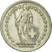 Coin, Switzerland, 2 Francs, 1948, Bern, EF(40-45), Silver, KM:21