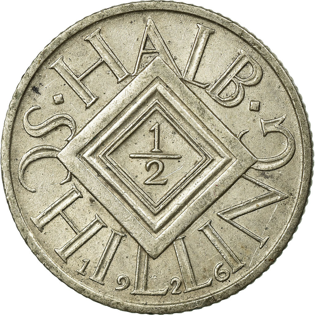 Moneta, Austria, 1/2 Schilling, 1926, BB, Argento, KM:2839