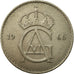 Coin, Sweden, Gustaf VI, 50 Öre, 1966, EF(40-45), Copper-nickel, KM:837