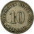 Moneta, GERMANIA - IMPERO, Wilhelm II, 10 Pfennig, 1901, Munich, MB+