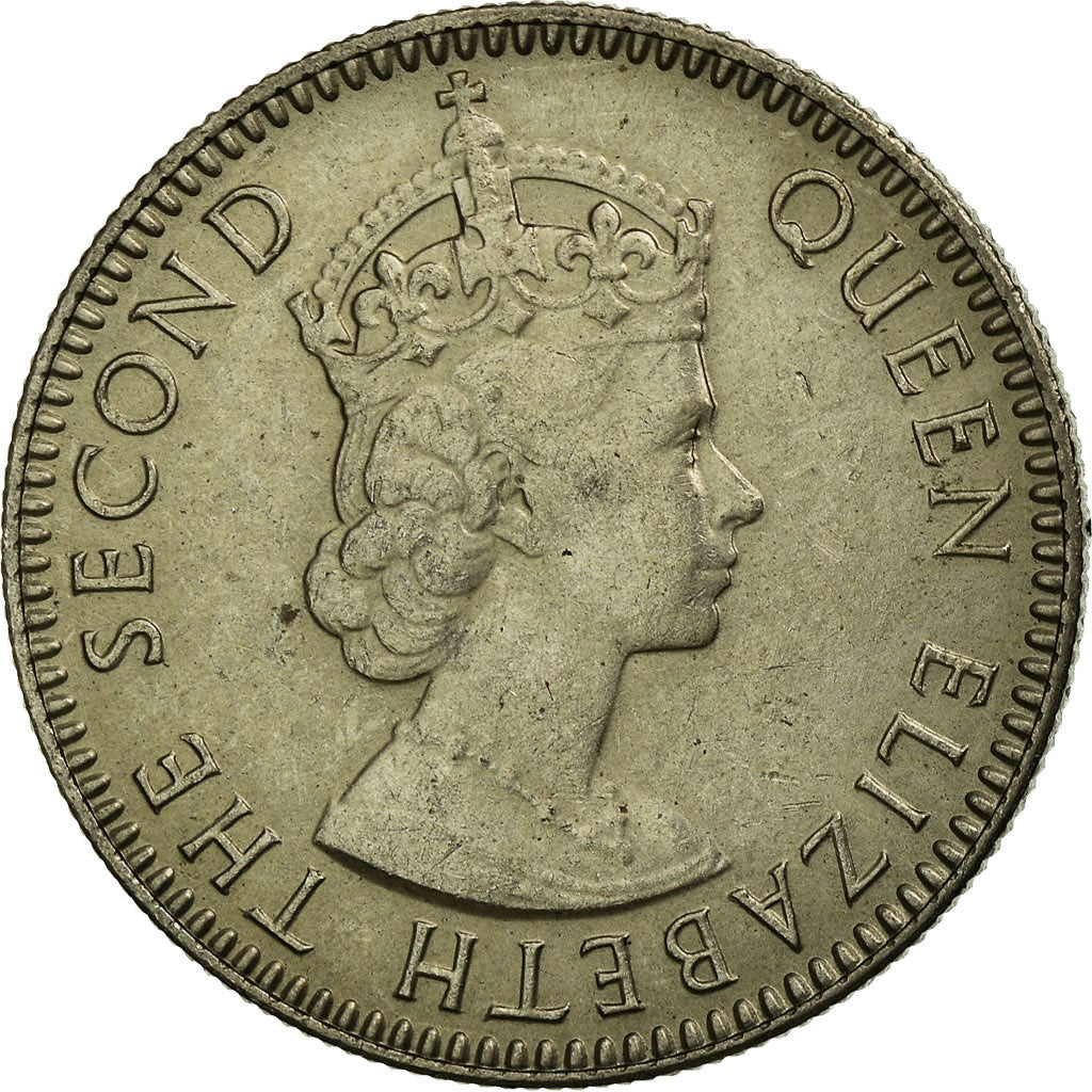 Coin, Seychelles, 25 Cents, 1972, EF(40-45), Copper-nickel, KM:11
