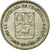 Coin, Venezuela, 25 Centimos, 1954, EF(40-45), Silver, KM:35