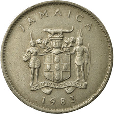 Coin, Jamaica, Elizabeth II, 10 Cents, 1983, Franklin Mint, EF(40-45)