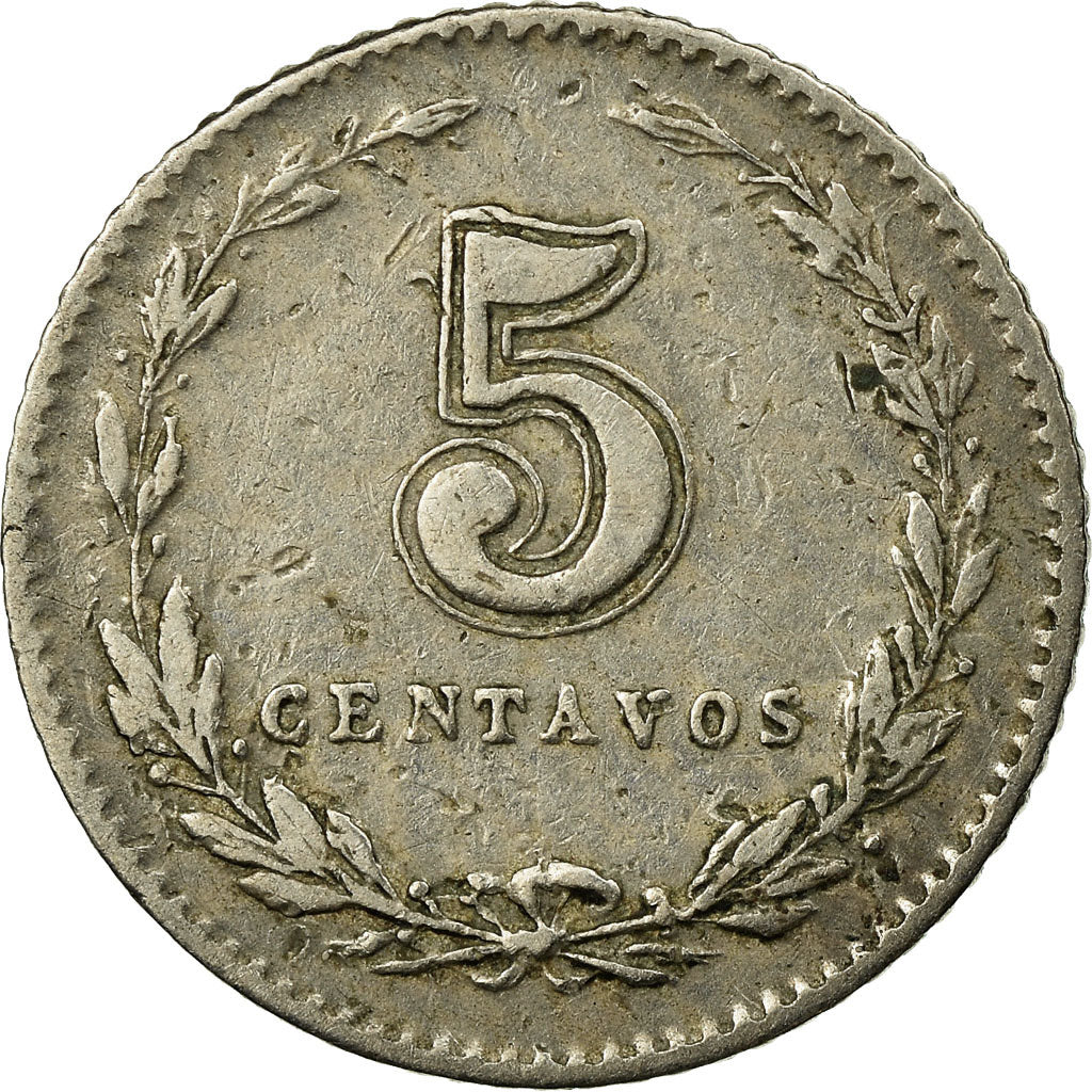 Coin, Argentina, 5 Centavos, 1903, VF(30-35), Copper-nickel, KM:34