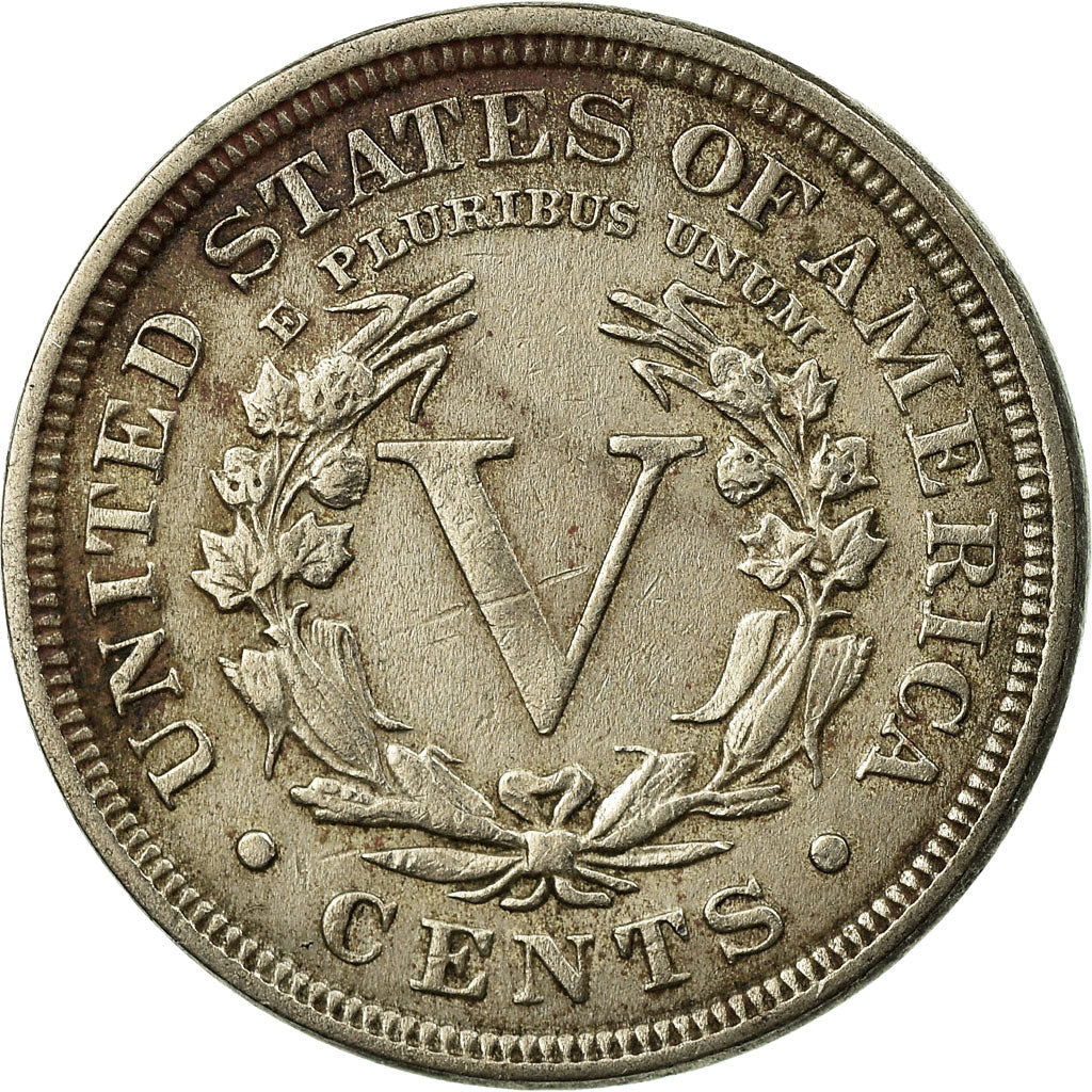 Moeda, Estados Unidos da América, Liberty Nickel, 5 Cents, 1911, U.S. Mint