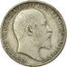 Coin, Great Britain, Edward VII, 6 Pence, 1909, VF(20-25), Silver, KM:799