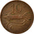 Moneda, Islandia, 10 Aurar, 1981, MBC, Bronce, KM:25