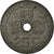 Coin, Belgium, 25 Centimes, 1946, EF(40-45), Zinc, KM:131
