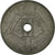 Moneta, Belgio, 25 Centimes, 1945, MB+, Zinco, KM:132