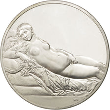 FRANCE, Arts & Culture, French Fifth Republic, Medal, MS(60-62), Silver, 50,...
