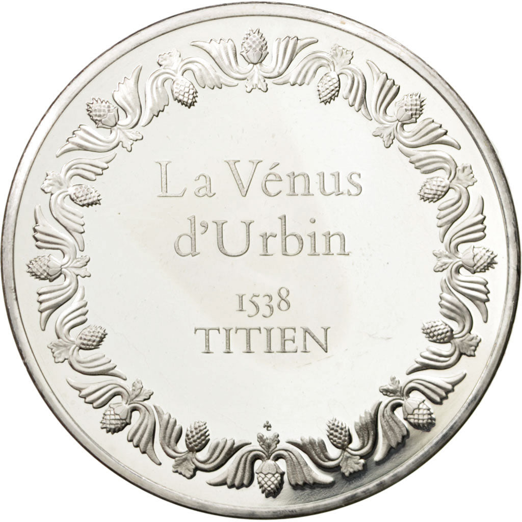 FRANCE, Arts & Culture, French Fifth Republic, Medal, MS(60-62), Silver, 50,...