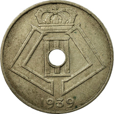 Moneta, Belgio, 10 Centimes, 1939, BB, Nichel-ottone, KM:113.1