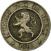 Münze, Belgien, Leopold I, 10 Centimes, 1863, S+, Copper-nickel, KM:22
