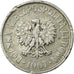 Moneda, Polonia, 5 Groszy, 1967, Warsaw, MBC, Aluminio, KM:A46