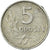Coin, Poland, 5 Groszy, 1967, Warsaw, EF(40-45), Aluminum, KM:A46