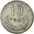 Coin, Poland, 10 Groszy, 1965, Warsaw, VF(30-35), Aluminum, KM:AA47