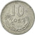Coin, Poland, 10 Groszy, 1971, Warsaw, EF(40-45), Aluminum, KM:AA47