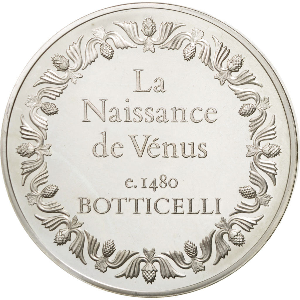 France, Medal, French Fifth Republic, Arts & Culture, MS(60-62), Silver