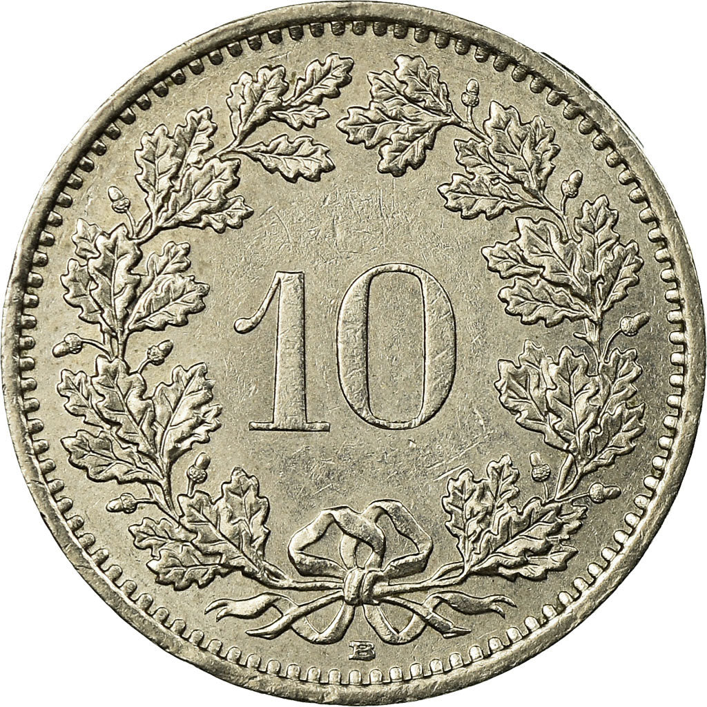 Monnaie, Suisse, 10 Rappen, 1991, Bern, TTB, Copper-nickel, KM:27