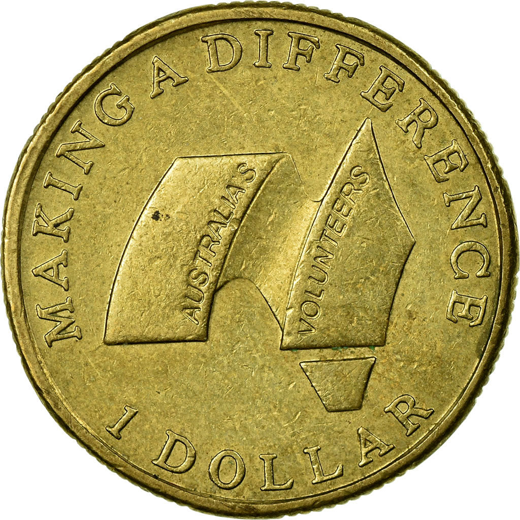 Coin, Australia, Elizabeth II, Dollar, 2003, Royal Australian Mint, EF(40-45)