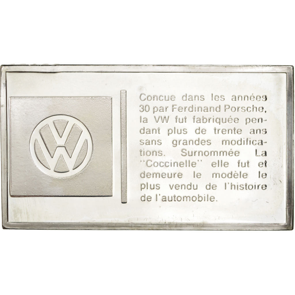 FRANCE, Arts & Culture, French Fifth Republic, Medal, MS(60-62), Silver, 32,...