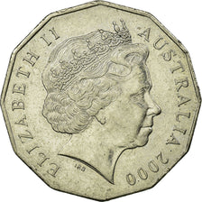 Coin, Australia, Elizabeth II, 50 Cents, 2000, Royal Australian Mint, EF(40-45)