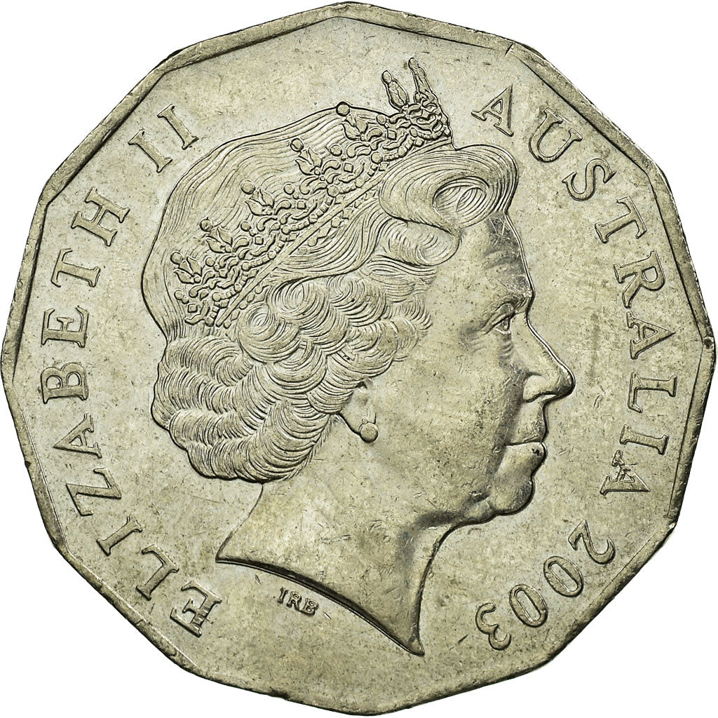 Coin, Australia, Elizabeth II, 50 Cents, 2003, Royal Australian Mint, EF(40-45)