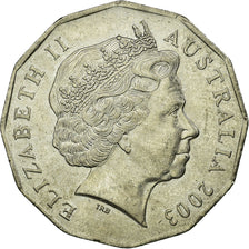 Coin, Australia, Elizabeth II, 50 Cents, 2003, Royal Australian Mint, EF(40-45)
