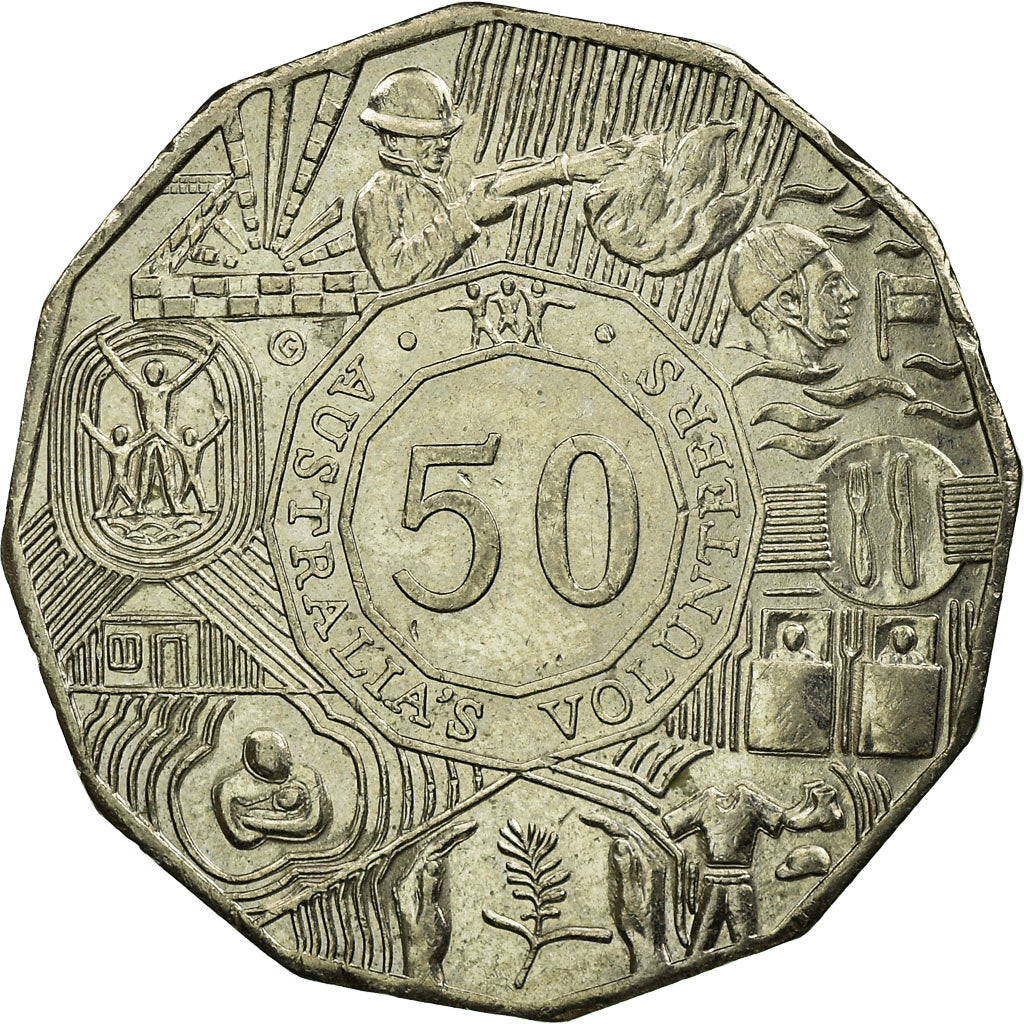 Coin, Australia, Elizabeth II, 50 Cents, 2003, Royal Australian Mint, EF(40-45)