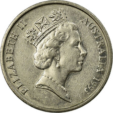 Coin, Australia, Elizabeth II, 10 Cents, 1993, EF(40-45), Copper-nickel, KM:81