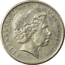 Coin, Australia, Elizabeth II, 10 Cents, 2003, EF(40-45), Copper-nickel, KM:402