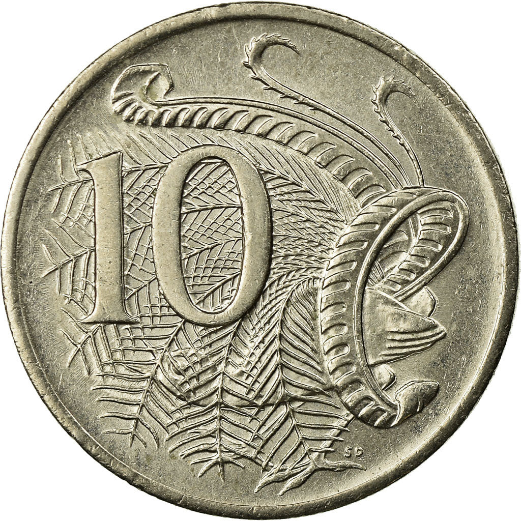 Coin, Australia, Elizabeth II, 10 Cents, 2003, EF(40-45), Copper-nickel, KM:402