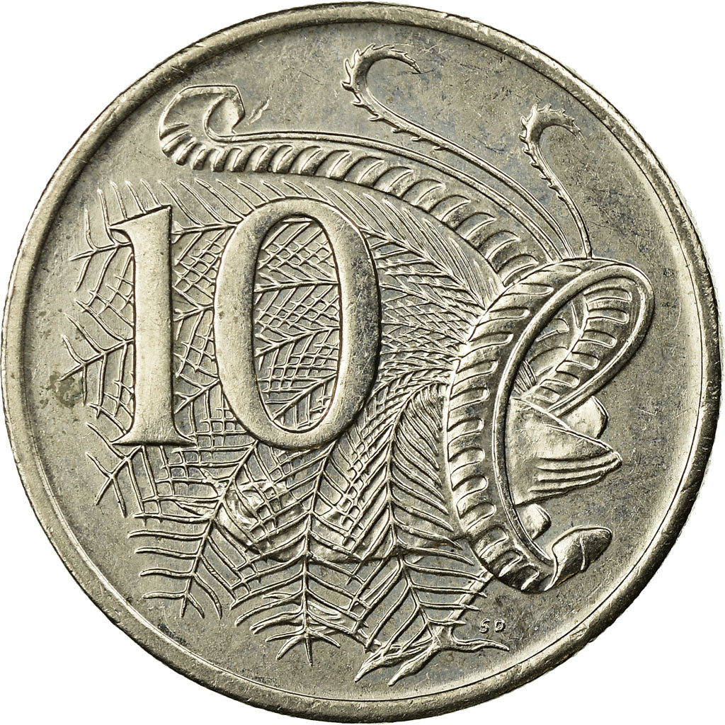 Coin, Australia, Elizabeth II, 10 Cents, 2005, EF(40-45), Copper-nickel, KM:402