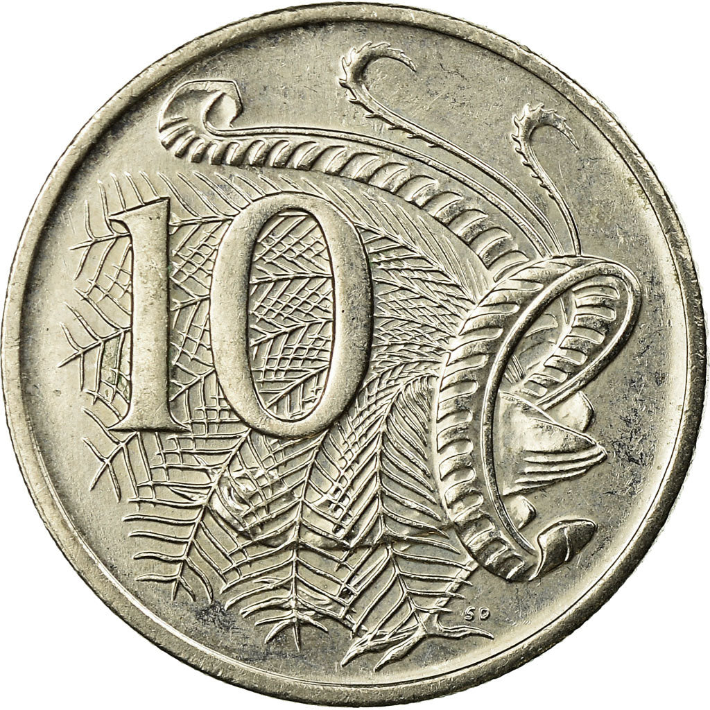 Moneta, Australia, Elizabeth II, 10 Cents, 2005, BB, Rame-nichel, KM:402