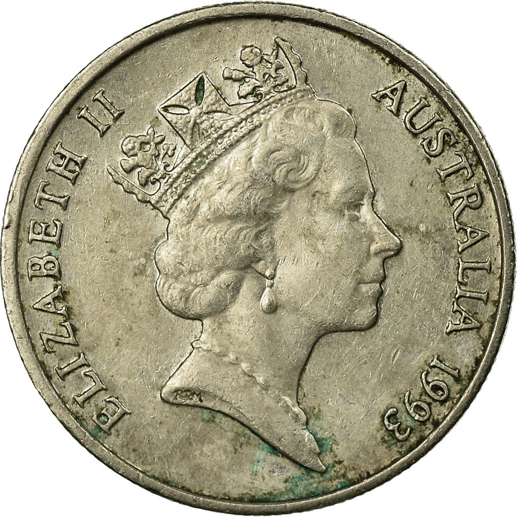 Monnaie, Australie, Elizabeth II, 5 Cents, 1993, TTB, Copper-nickel, KM:80