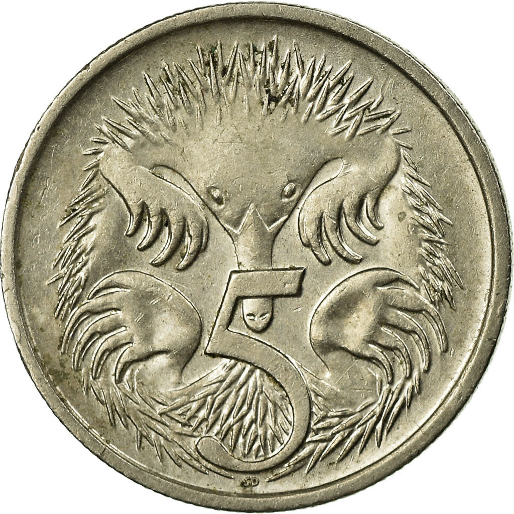Monnaie, Australie, Elizabeth II, 5 Cents, 1993, TTB, Copper-nickel, KM:80