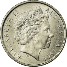 Coin, Australia, Elizabeth II, 5 Cents, 1999, EF(40-45), Copper-nickel, KM:401