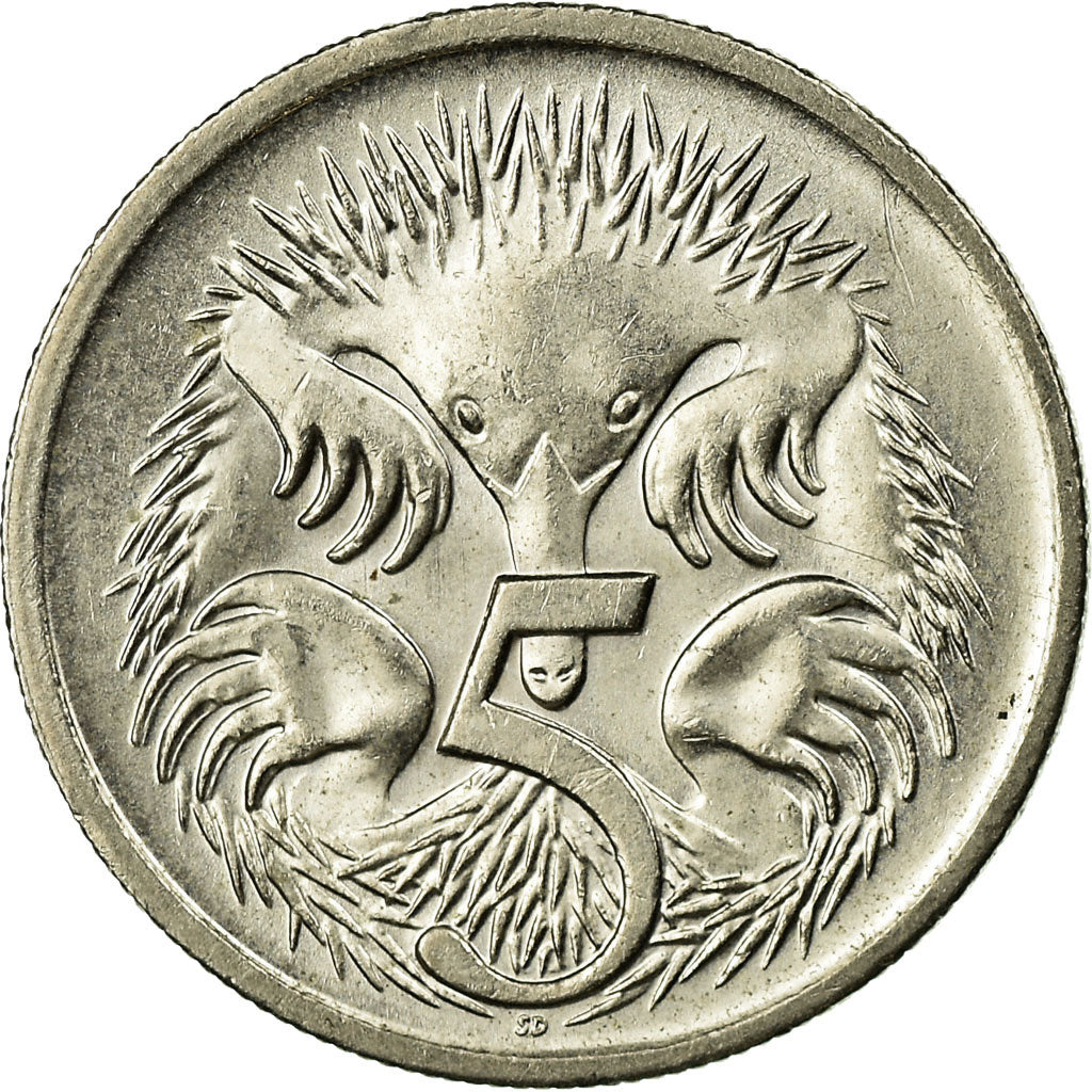 Coin, Australia, Elizabeth II, 5 Cents, 1999, EF(40-45), Copper-nickel, KM:401