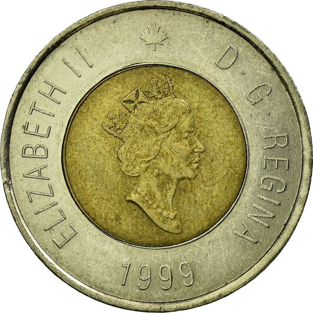Moneta, Canada, Elizabeth II, 2 Dollars, 1999, Royal Canadian Mint, Ottawa