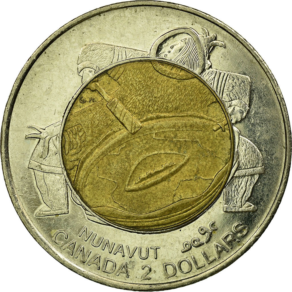 Moneta, Canada, Elizabeth II, 2 Dollars, 1999, Royal Canadian Mint, Ottawa