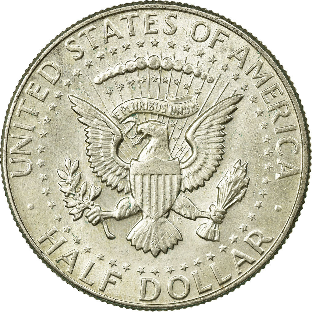 Coin, United States, Kennedy Half Dollar, Half Dollar, 1964, U.S. Mint