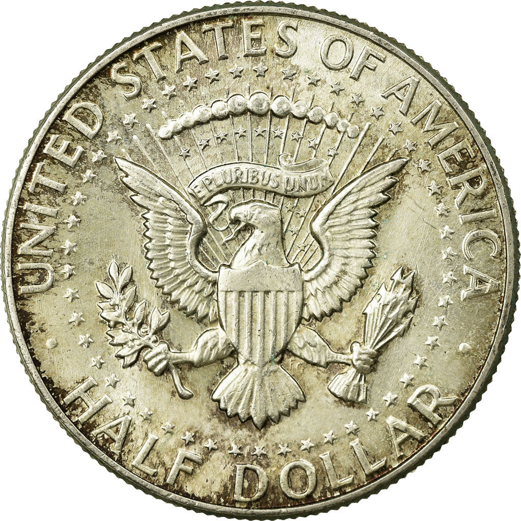 Coin, United States, Kennedy Half Dollar, Half Dollar, 1964, U.S. Mint