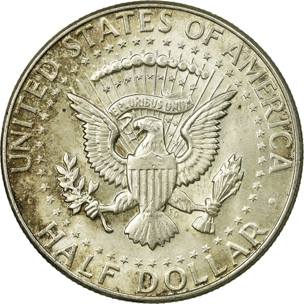 Coin, United States, Kennedy Half Dollar, Half Dollar, 1964, U.S. Mint