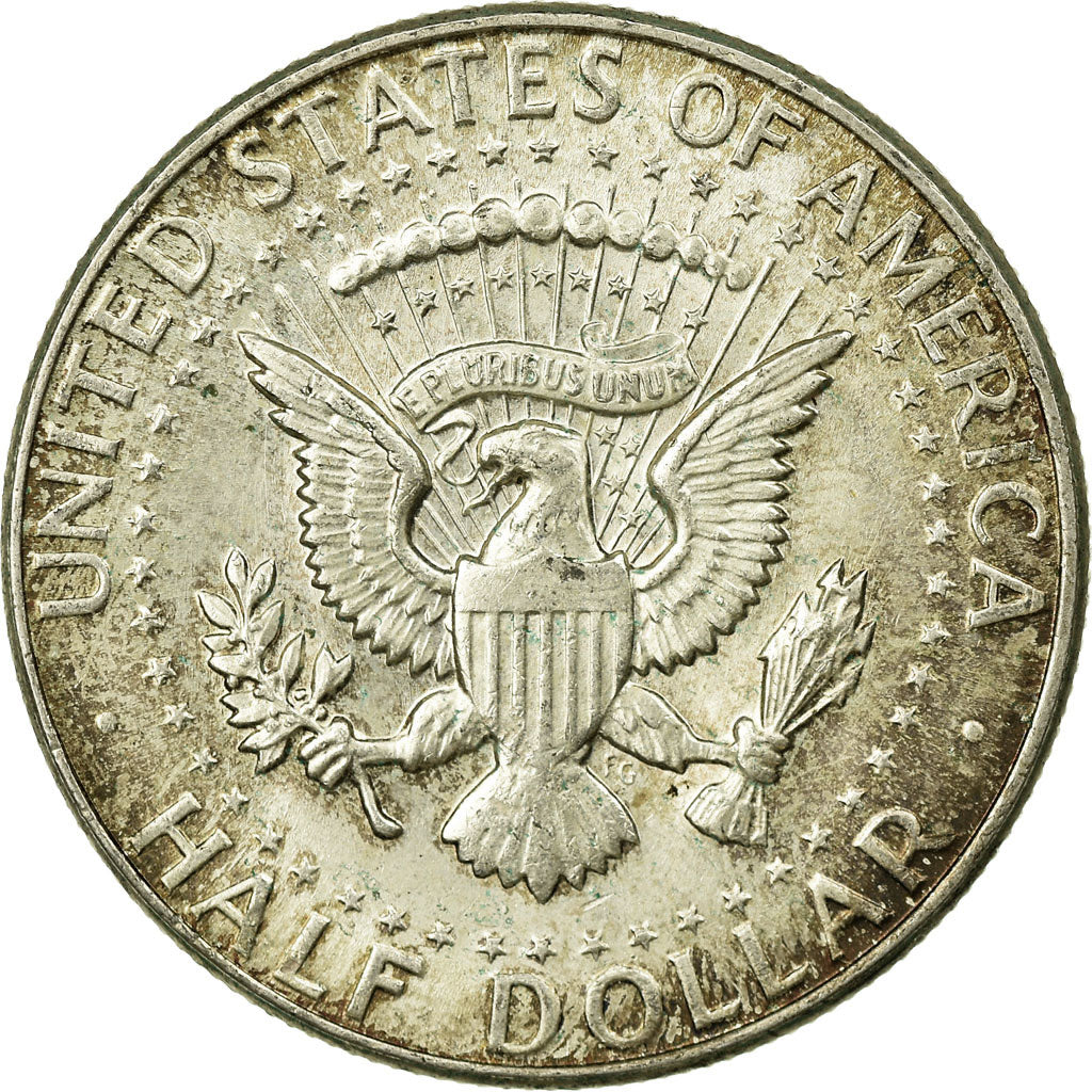 Coin, United States, Kennedy Half Dollar, Half Dollar, 1964, U.S. Mint