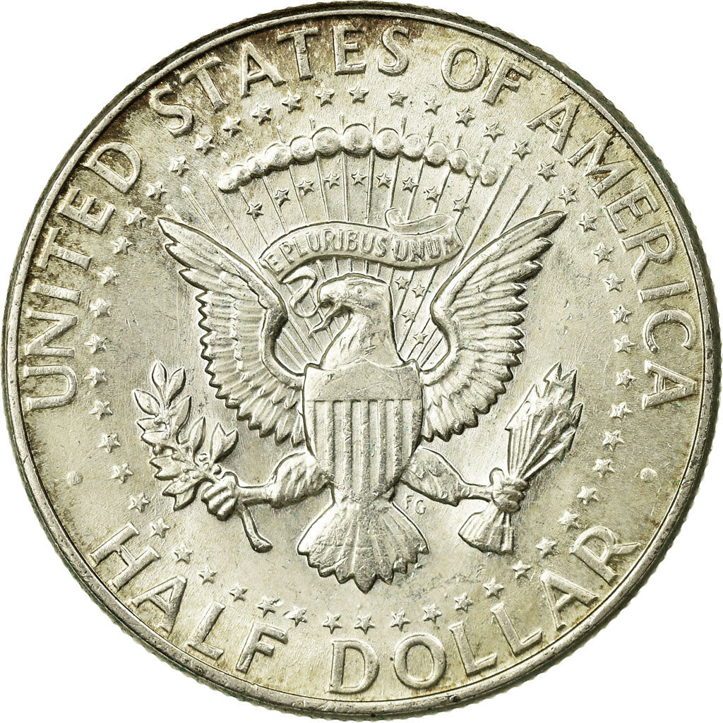 Coin, United States, Kennedy Half Dollar, Half Dollar, 1964, U.S. Mint