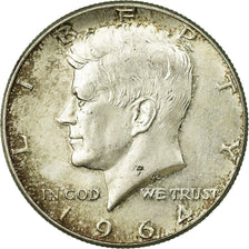 Moneda, Estados Unidos, Kennedy Half Dollar, Half Dollar, 1964, U.S. Mint