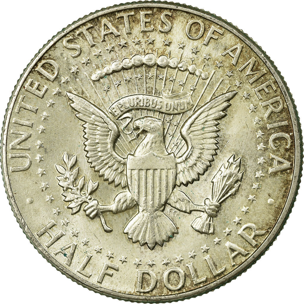 Coin, United States, Kennedy Half Dollar, Half Dollar, 1964, U.S. Mint