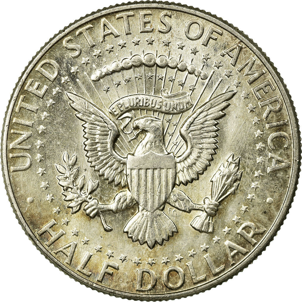 Coin, United States, Kennedy Half Dollar, Half Dollar, 1964, U.S. Mint