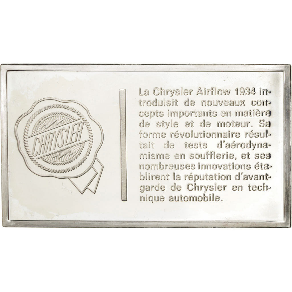 France, Medal, French Fifth Republic, Automobile, MS(60-62), Silver