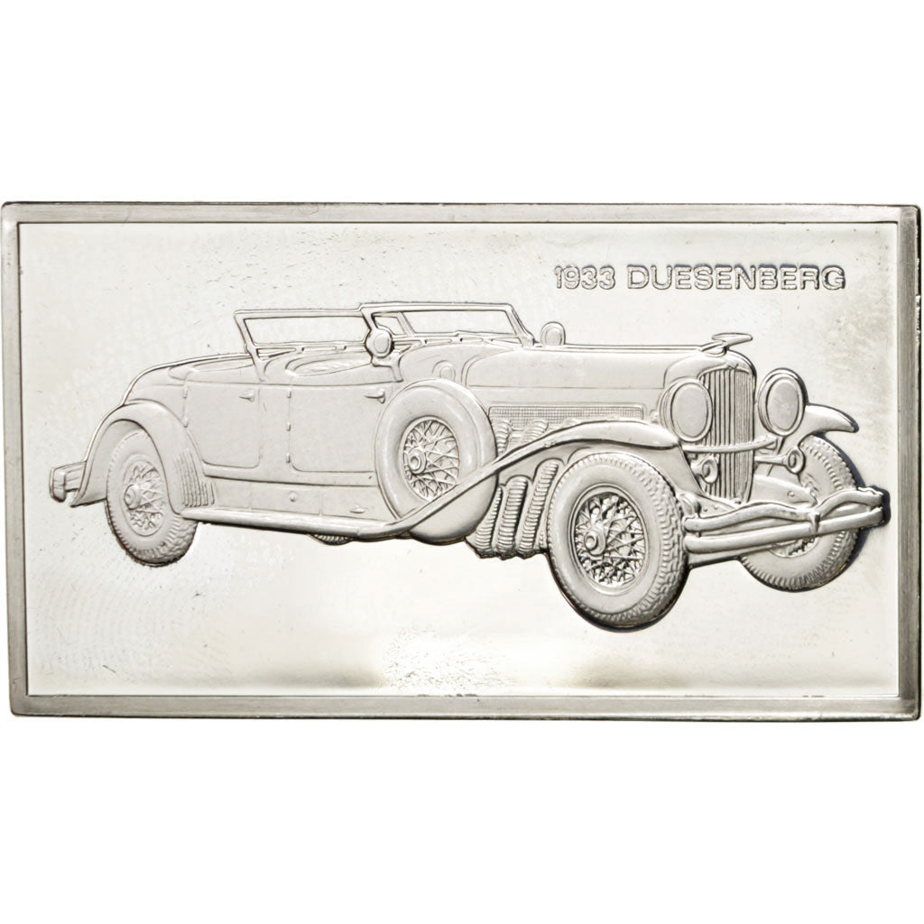 France, Medal, French Fifth Republic, Automobile, MS(60-62), Silver